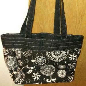 Thirty One Black & White Purse. Shoulder Bag